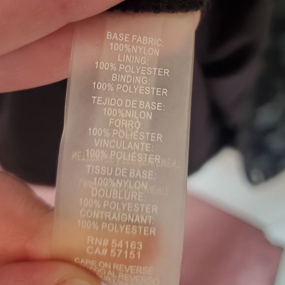 Karl Lagerfeld Paris Black Floral Applique Leather Lace Shift Dress Size 4 - Picture 5 of 5